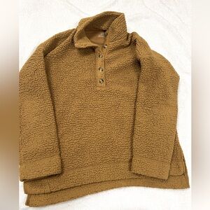 aerie sherpa jacket size extra small